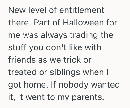 Screenshot 2025 04 07 at 1.37.41 PM His Neighbor Complained About The Halloween Treats He Has Been Giving Out Because Her Son Couldnt Eat Them, But This Man Stood Firm On His Selection